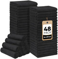 HOMEXCEL 48PK Salon Towels, 16"x29", Microfiber Super Absorbent Hand Towel by HOMEXCEL