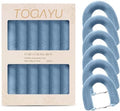 Heatless Curls Overnight Hair Care Set - Jumbo Velvet Hair Curlers by TogayuSelected