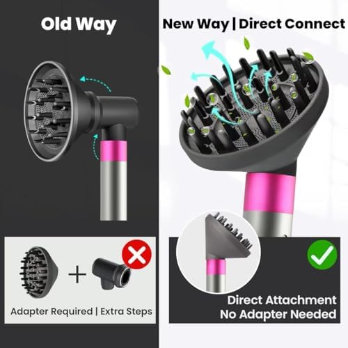 Large Curl Diffuser for Dyson Airwrap HS01 HS05 HS08 - Image 4