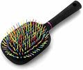 1000RB Rainbow Paddle Mane and Tail Brush Detangler Plastic Forky Comb for Horses by Unknown