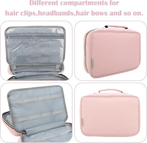 Micom Hair Accessories Storage Bag For Baby Girls, Hair Bow Organizer - Image 5