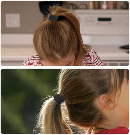 Baby Hair Ties, Elastic Hair Bands for Girls Kids, Toddler Ponytail Holders - Image 5