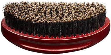 RED by KISS 360 Power Wave X Bow Wow Curved Palm Boar Brush 100% Natural Soft Bristles - Image 3