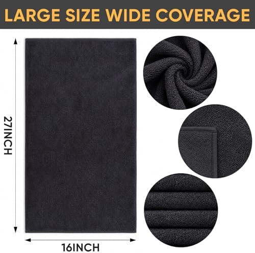 TEAWOO Hair Towels 18 Pack, Microfiber Towels, 16x27IN - Image 3