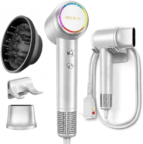 Ionic Hair Dryer 160000 RPM Professional Portable Lightweight High-Speed - Image 4