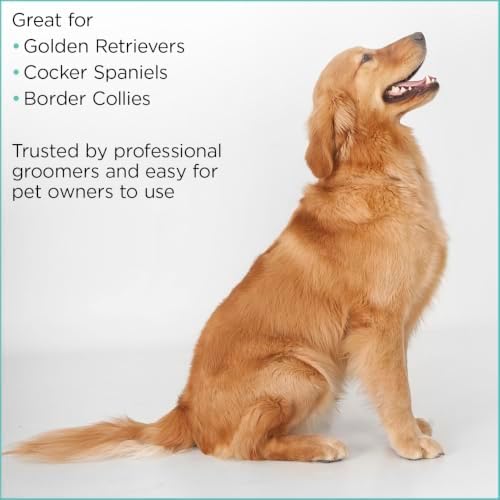 Groomer Essentials Universal Slicker Brush, Medium for All Coat Types - Image 5