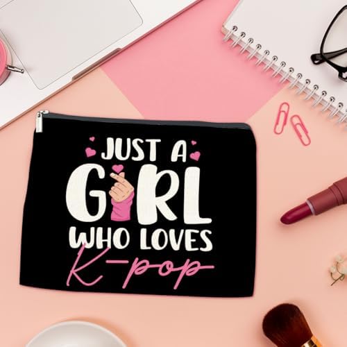 LyoGao K-Pop Gifts for Teen Girls, Kpop Music Lover Makeup Bag Korean Drama Cosmetic Bag for K-Pop Lover Team Music Singer Fan - Image 4