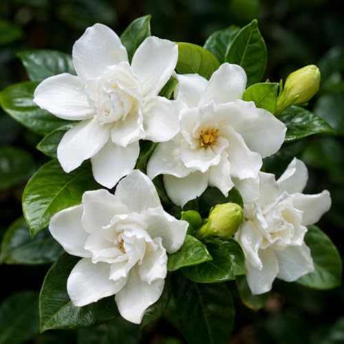 Frostproof Gardenia Jasmine Plant Indoor Live | 4-8 Inch Tall | Cold Hardy White-Blooming Jasmine | Easy to Grow Live Jasmine Plant for Indoor & Patio Décor - Image 4