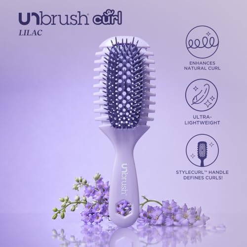 FHI Heat UNbrush Curl Detangling Brush for use on Wet Hair Only - Image 5