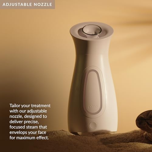 PMD SilkSteam Pro - Spa-Grade Facial Steamer with SilkSteam Technology - Rapid Start-Up - Adjustable, Directional Nozzle - Essential Oil Filters - Dewy, Hydrated Glow - Image 6