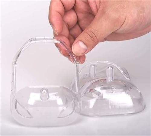 Beard Shaper Goatee Mustache Grooming Tool Face Hair Styling Template for Man - Transparent - 5 PCS/Set (Transparent) - Image 4