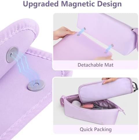 MOKURA Hair Tools Travel Bag Compatible with Shark Flexstyle (Purple) - Image 3
