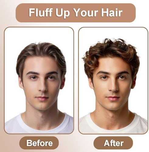 2-in-1 Texture Comb, Volumizing Wide & Fine-Toothed Hair Comb - Anti-Frizz Fluffy Styling Tool for Men Women, Portable Lightweight Design with Non-Slip Grip, Suitable for All Hair Types (1 Pack, Grey) - Image 3