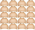 Teenitor 20Pcs Wig Cap Light Brown Stretchy Nylon Wig Cap for Women by PERFECTYOURBEAUTY