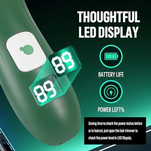 ENSSU Baby Hair Clippers Cordless Hair Clipper for Kids with LED Display - Image 2