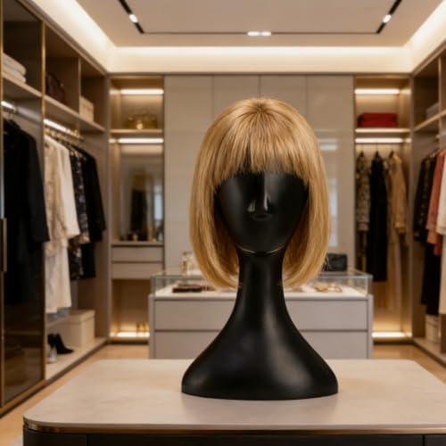 16 Inch Professional Plastic Mannequin Head, Lightweight - Image 5