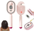 Electric Spray Air Cushion Massage Comb, Hair Brush with Water Spray, Rechargeable Anti-Static Hair Brush with Fine Mist Spray and Red Light Scalp Massage, Wet Dry Hair Styling for Women Men（1） by Unknown