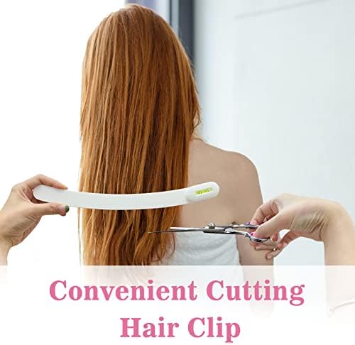 Professional Hair Cutting Scissors Kit for Women & Kids - 3-Piece Hair Cutting Tools, Stylist Barber Scissors for Bangs, Layers, Split Ends - Home Haircut Kit (Pink) - Image 7