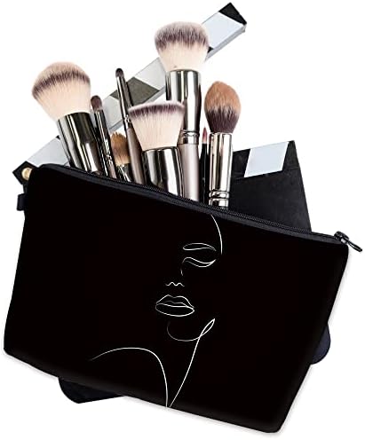 Deanfun Small Makeup Bag for Purse, Waterproof Makeup Bags Roomy Toiletry Pouch Travel Accessories Gifts (55884) - Image 5