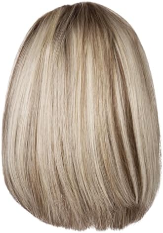 Raquel Welch Longing For London Luxurious Mid-Length Bob Cut Wig, Black Label Human Hair Collection by Hairuwear, Average Cap, RH612SS Shaded Champagne - Image 5