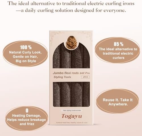 Heatless Curls Overnight Set for Long Hair, No Damage Hair - Image 4