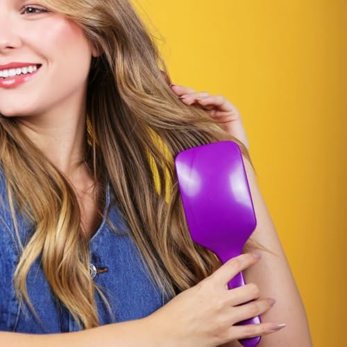Marco Boni Free Flex Detangling Hair Brush, Flexible Hairbrush for Wet & Dry Hair, Pain-Free Detangler, Ergonomic Handle, All Hair Types, Açaí Burst - Image 7