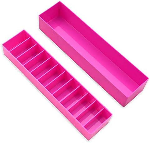 3 Pack Pink BarberMate® Blade Caddy with Detachable Lid - Image 3
