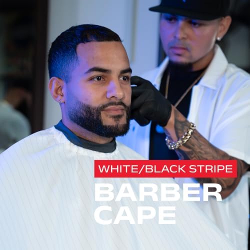 Barber Strong The Barber Cape Haircut Cover for Men, Hair Repelling and Static-Reducing Material, Water Resistant Fabric - Image 3