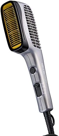 Red by Kiss 1875 Ceramic Ionic Hair Styler, Blow Dry Comb with 3 Attachments Including Detangler Pik, 4 Heat Settings & Cool Shot for Fast Drying, Straightening & Silk Press on All Hair Types - Image 2