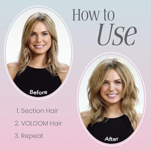 VOLOOM Rootie 3/4” Professional Hair Volumizing Iron - Short or Thin Hair - Image 5