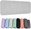 Heat Resistant Travel Mat Pouch for Hair Straighteners, Crimping Irons, Curling Wands, Flat Irons and Hair Styling Tools (1 Pack, Gray) by EIOKIT