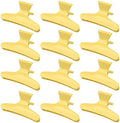 Ondder 12 Pack Butterfly Hair Clamps Clips Hair Claw Clips Salon Pro Section Clip for Styling Sectioning Cutting Coloring Hair Clips Hairdressing Salon Tool Hair Accessories for Women Girls by Ondder