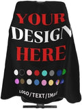 55x66in Black Custom Barber Cape, Personalized Designer Barber Cape for Salon, Gifts for Birthday Christmas by ByxhucUSA