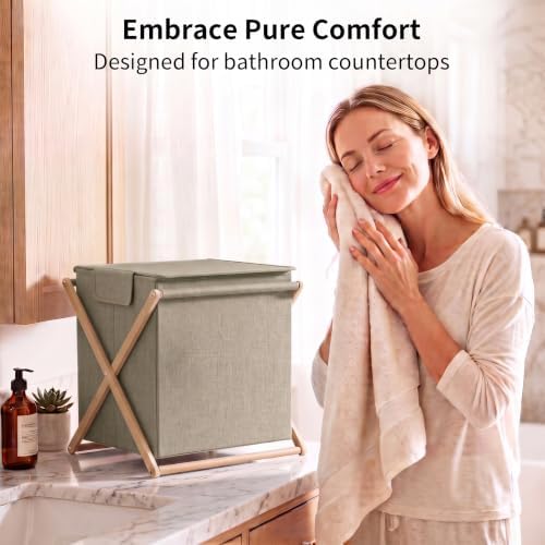 Foldable Countertop Towel Warmer, 20L Large Capaticy, Save Space - Image 2