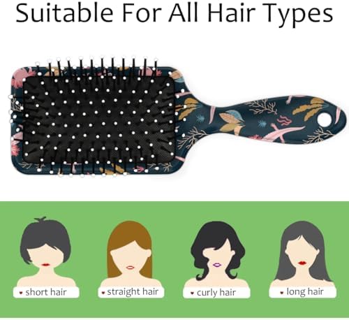 Kids Detangler Hair Brush Hairbrush for Boys Girls, Cute Axolotl Detangling Brush Smooth for Wet Dry Thin Long Curly Hair, Glide Through Tangles with Ease and Massage Scalp - Image 3