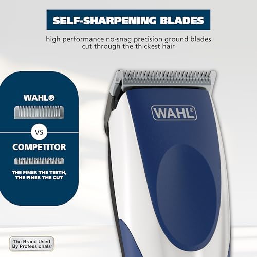 Wahl Color Pro Cordless Rechargeable Hair Clipper & Trimmer, Color Guards - Image 4