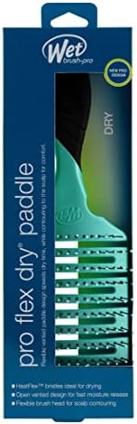Wet Brush Pro Detangler Brush Flex Dry Paddle - Purist Blue 1 Pc - Image 3