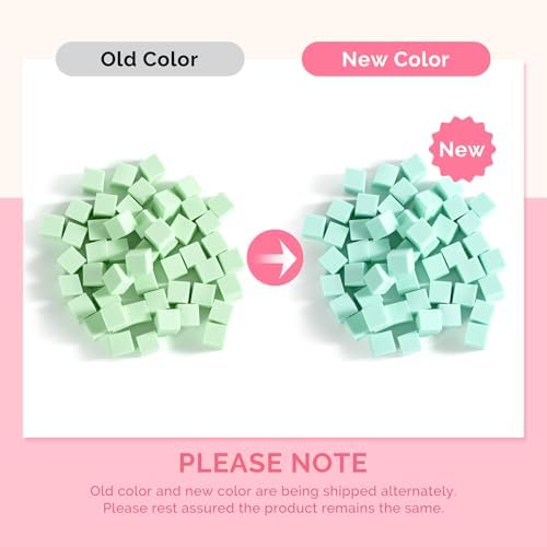 MelodySusie 100Pcs Soft Nail Sponges for Ombre - Image 2
