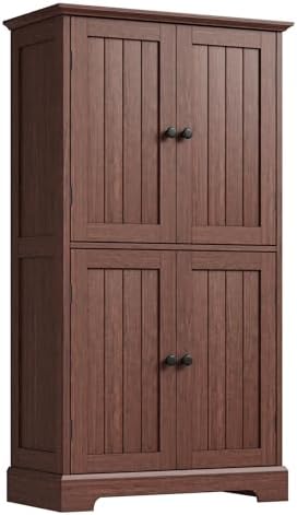 ChooChoo Bathroom Floor Cabinet with Adjustable Shelves by ChooChoo
