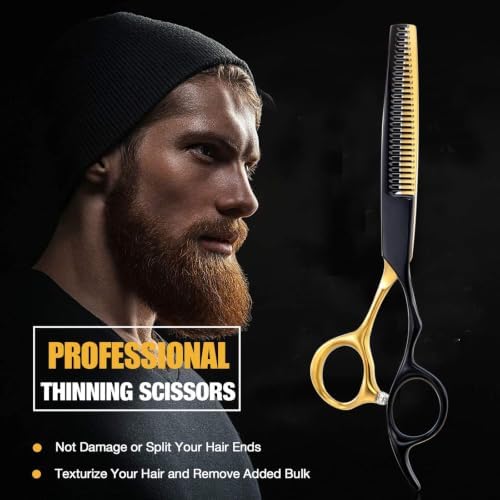 JASON Hair Thinning Scissors Shears - 6" Professional Blending Texturizing - Image 5