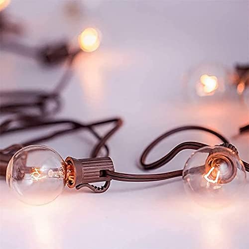 G40 Replacement Bulbs Outdoor, 120V 5W Clear, E12 Base, 25PK - Image 3