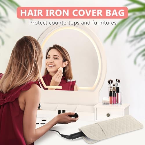 Heat Resistant Hair Tools Organizer Cover Bag(13.8" x 5.5") - Image 2