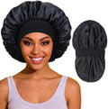 ROYBENS Large Silk Bonnet for Sleeping Women, Sleep Hair Bonnets for Women by ROYBENS