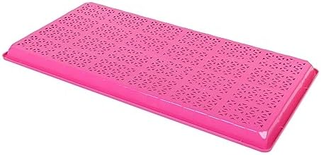 SUNPACK 10" x 20" Heavy Duty Mesh Plastic Seed Starting Tray, Magenta, 1" (Pack of 30) - Ensures Water Drainage and Aeration, Perfect for Greenhouses or Indoor Gardening - Image 3