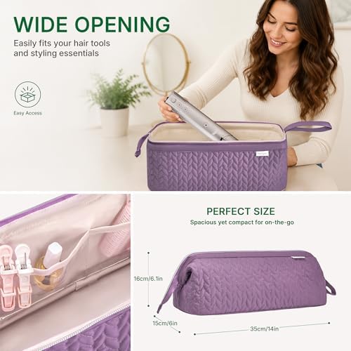 KarSyon Shark Flex Style Case for Dyson Airwrap Hair Dryer Tools Travel Bag - Image 3