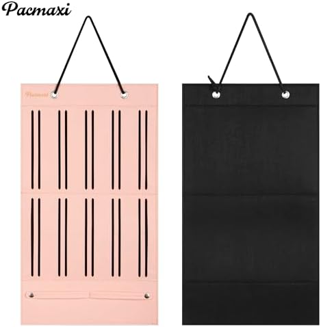 PACMAXI Baby Girl Hair Bows Holder, Hair Clips Storage Hanger For Ribbons - Image 5