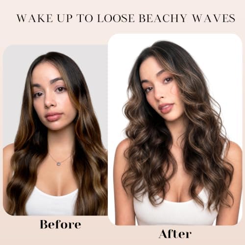 Velvet Heatless Curling Scrunchie Overnight Curls Hair Curler - Image 3