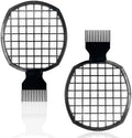 2Pcs Upgraded Twist Combs Hair Sponge Brush, Superior to Hair Sponge for Curls in Men and Women, Dual-sided Design, ABS Material, Ergonomic, Lasting Over a Year, 2 Combs Included by KootinnUSOnline