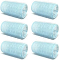6-Pack Self-Grip Hair Rollers, 3.0cm -3.2cm (1"-1.2") Curlers for Volume, Random Color by THE+UM24