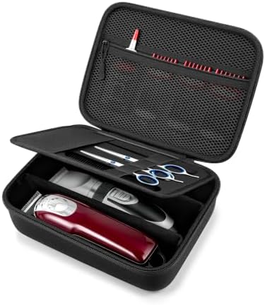 Barber Bag Hard Travel Hair Clipper Case for Clippers & Trimmers by ZORETCO